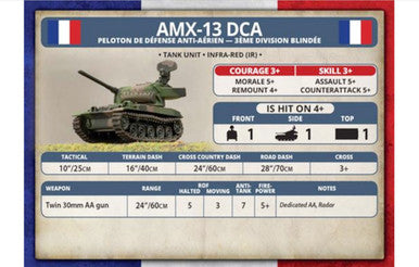 Team Yankee: AMX-13 DCA AA Platoon (x3 vehicles)
