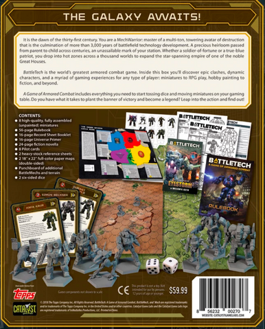 BattleTech: A Game of Armored Combat