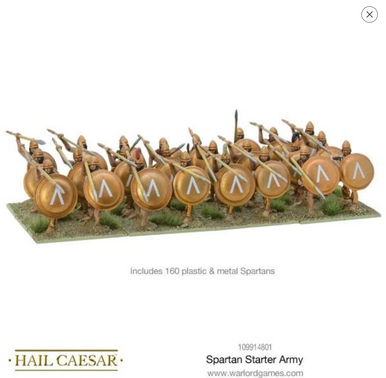 Hail Caesar: Spartan Starter Army