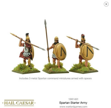 Hail Caesar: Spartan Starter Army