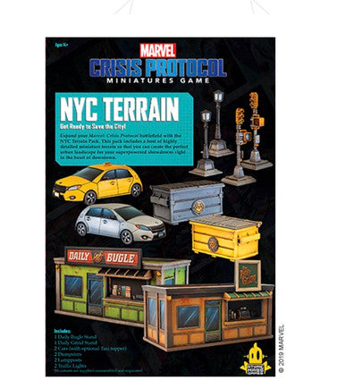 Marvel: Crisis Protocol - NYC Terrain Pack