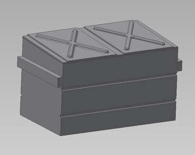 Trash Dumpster - Digital Asset - STL FIle for 3D Printing