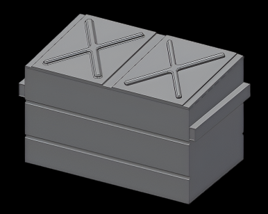 Trash Dumpster - Digital Asset - STL FIle for 3D Printing