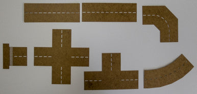 Painting Stencils for the 4 Lane Elevated Roadway System - 285STENCIL-100