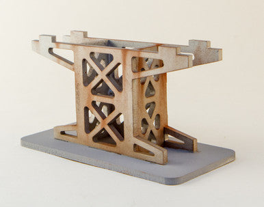 Roadway Support Column, 4 Lane, Style 2