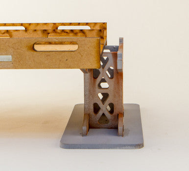Roadway Support Column, 4 Lane, Style 2