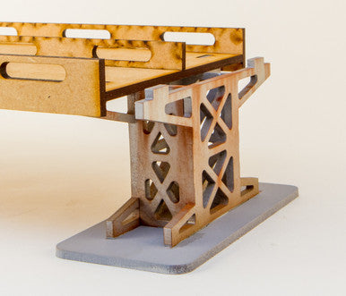 Roadway Support Column, 4 Lane, Style 2
