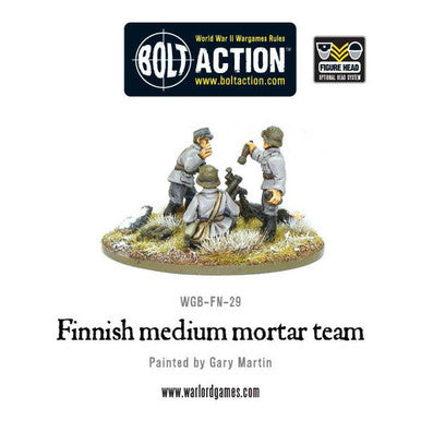 Bolt Action: Finnish medium mortar team