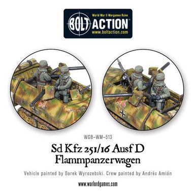 Bolt Action: Sd.Kfz 251/16 Ausf D Flammenpanzerwagen