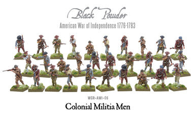 Black Powder: Colonial Militia Men