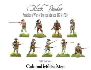 Black Powder: Colonial Militia Men