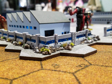 6mm (Epic) Fortress Wall Set (Resin) - 285MEV148