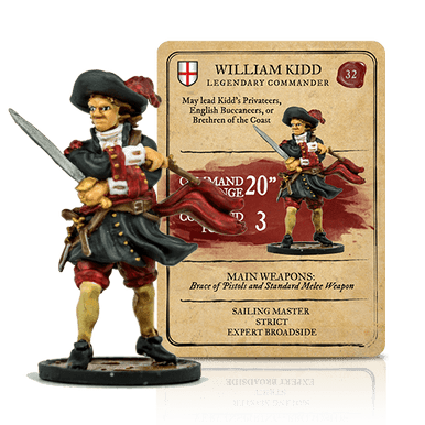Blood & Plunder: English William Kidd Legendary Commander