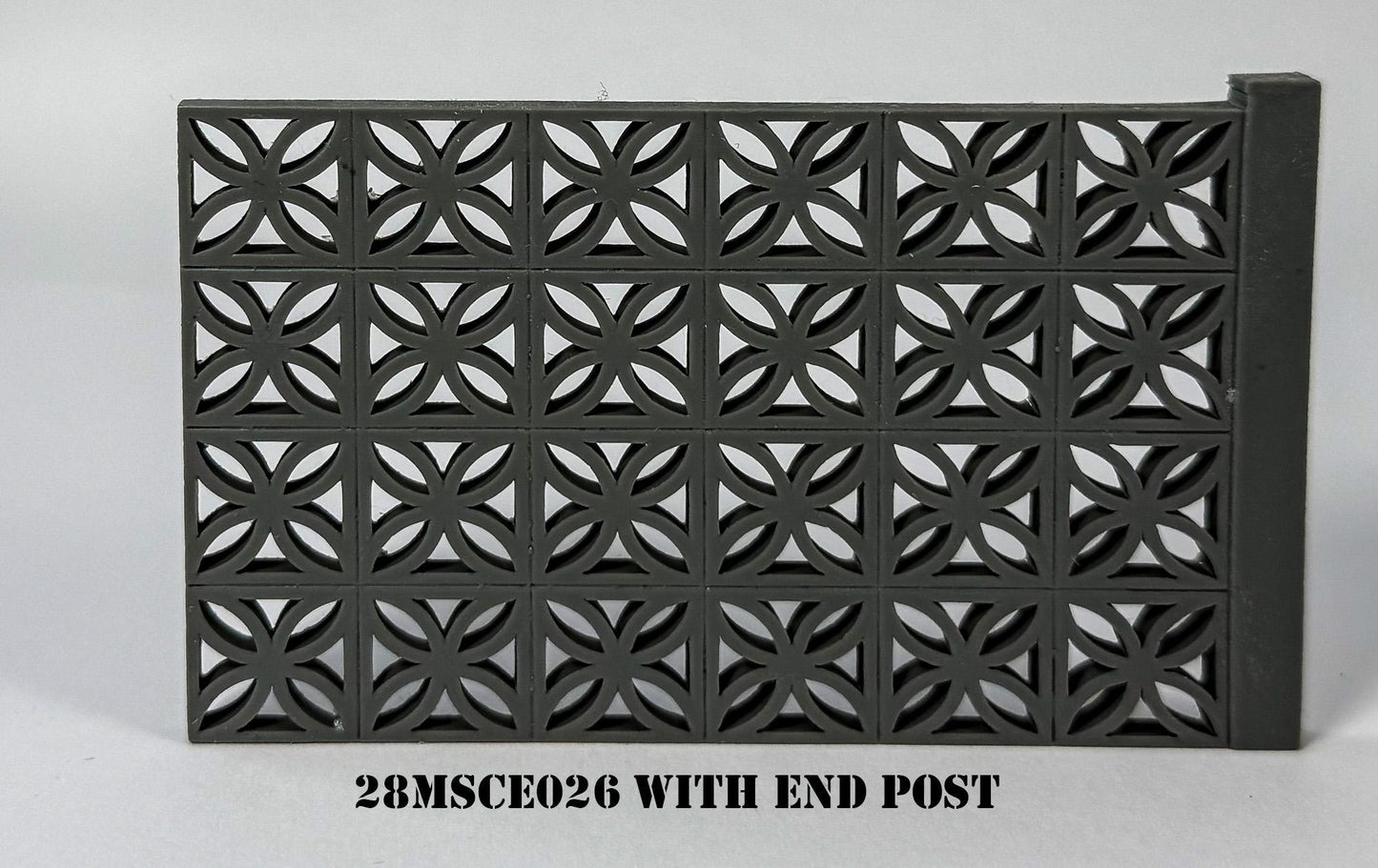 Concrete Block Wall Section