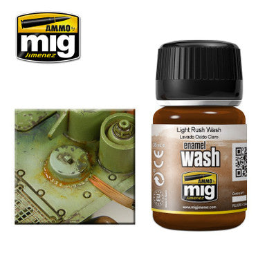AMMO: Enamel Washes - Light Rust (35ml)