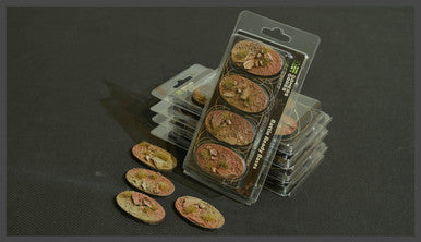 Battle Ready Bases: Badlands Oval 60mm (x4)