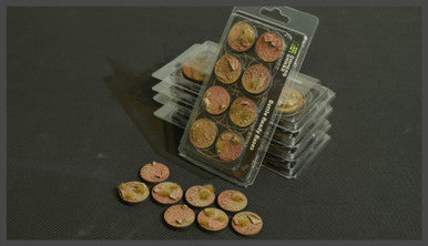 Battle Ready Bases: Badlands Round 32mm (x8)