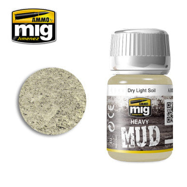 AMMO: Enamel Heavy Mud Texture - Dry Light Soil (35ml)
