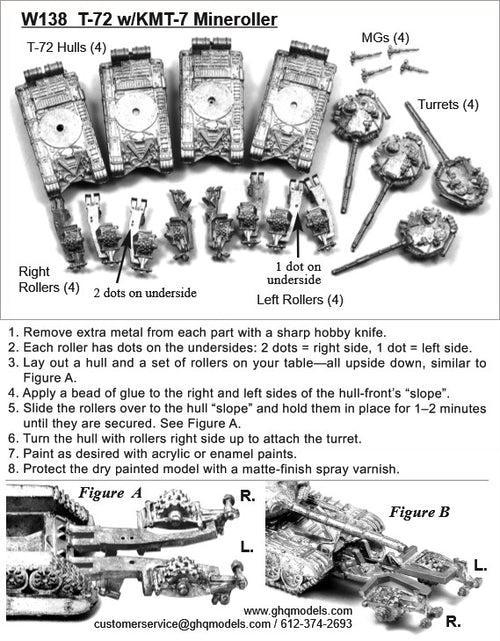 T-72 with KMT-7 Mineroller - W138