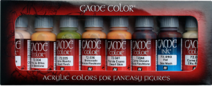 Game Color Set: Skin Tones (8)