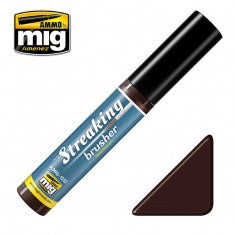 Streaking Brusher: Red Brown