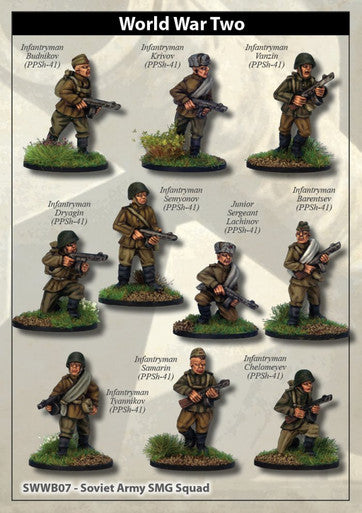 Soviet Army SMG Squad