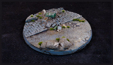 Battle Ready Bases: Urban Warfare Bases Round 100mm (x1)