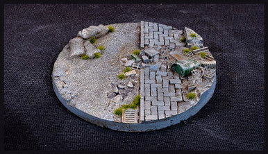 Battle Ready Bases: Urban Warfare Bases Round 100mm (x1)