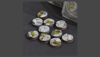 Battle Ready Bases: Temple Bases Round 25mm (x10)