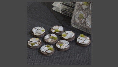 Battle Ready Bases: Temple Bases Round 32mm (x8)