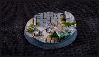 Battle Ready Bases: Urban Warfare Bases Round 50mm (x3)