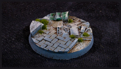 Battle Ready Bases: Urban Warfare Bases Round 50mm (x3)