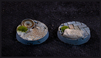 Battle Ready Bases: Urban Warfare Bases Round 25mm (x10)