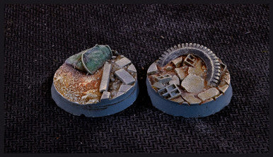 Battle Ready Bases: Urban Warfare Bases Round 25mm (x10)