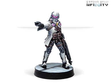 Infinity (#762) ALEPH: Yadu Troops (4)