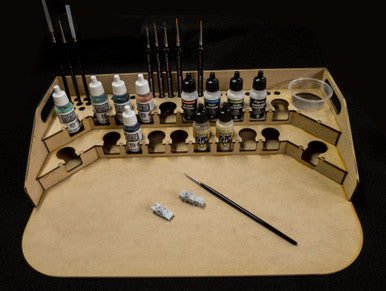 Painting stations for all types of hobby paints