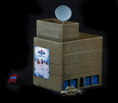 Large 3 story with 2 story on top (Resin) - 285MEV027