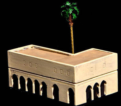 Corner Building (Resin) - 285MEV006