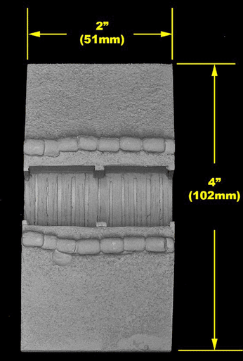 2" Straight Trench Section - 20MBMCT02