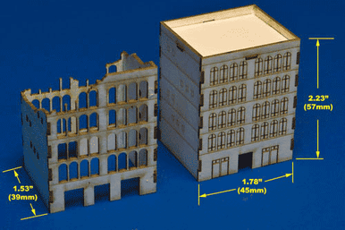 5 Story Middle Eastern and Ruined Version (Matboard) - 285CSS005