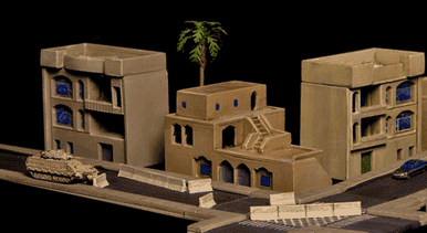 Concrete Barricades (AKA K-Rails or Jersey Barriers) (Resin) - 285MEV014