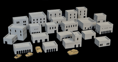 Middle East Village, Version 2.0 (Acrylic) - 285ACR016