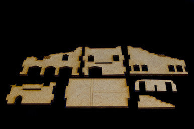 Damaged Building (MDF) - 15MMDF043