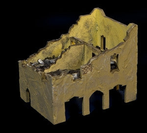 Damaged Building (MDF) - 15MMDF043