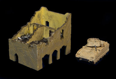 Damaged Building (MDF) - 15MMDF043