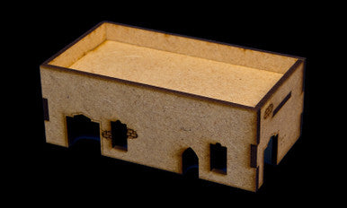 Middle East One Story Building (MDF) - 15MMDF015