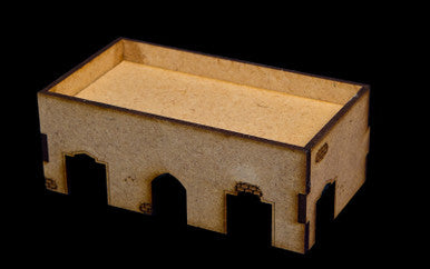 Middle East One Story Building With Removable Roof - 20MMDF015-R