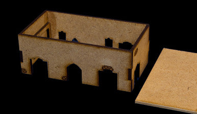 Middle East One Story Building With Removable Roof - 20MMDF015-R