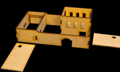 Walled Compound With Removable Roof (MDF) - 15MMDF037-R