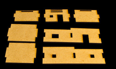 Afghan Style Hovel (MDF) - 15MMDF064